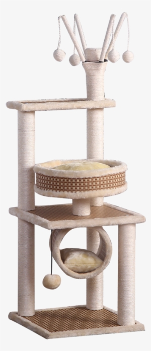 Sisal Cat Climbing Frame Small Cat Solid Wood Cat Litter - Cat Tree #1295704