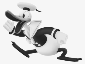 Retro Donald - Kingdom Hearts 2 Sora Donald Goofy Timeless River #1295805