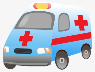 Ambulance, Medic, First Aid, Emergency, Van - Blue Ambulance Clipart #1295854
