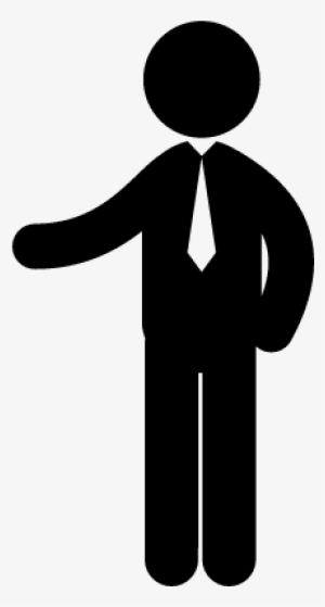 Cartoon Vector Stick Man Stickman Drawing Of Business Man Shaking