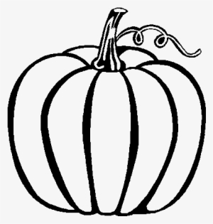 Pumpkin Clipart Coloring Page #1296394