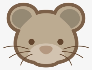 Picture Royalty Free Library Minnie Rat Clip Art Cute - Mouse Face Clip Art #1296726
