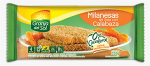 Milanesa De Soja Con Calabaza - Milanesas Granja Del Sol #1297193