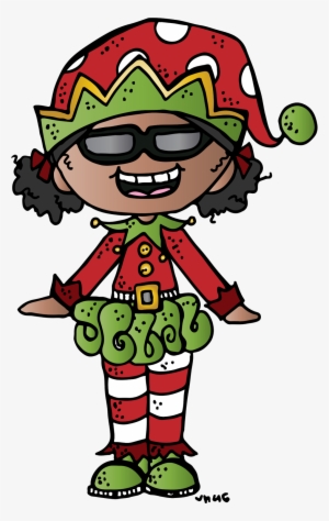 Elf Clipart Smile - Melonheadz Christmas #1297297