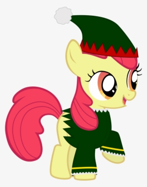 Apple Bloom The By Sakatagintoki On Deviantart - My Little Pony Christmas Apple Bloom #1297325