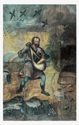 Копије Зидних Слика Из Манастира Крушедола - Parable Of The Sower #1297663