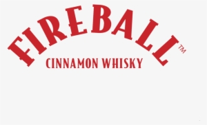 Fireball Cinnamon Whisky Arc Logo 4c Red On - Fireball Cinnamon Whiskey Logo #1297896
