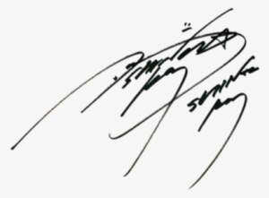 Key's Signature - Kpop Idol Signature Transparent #1298062