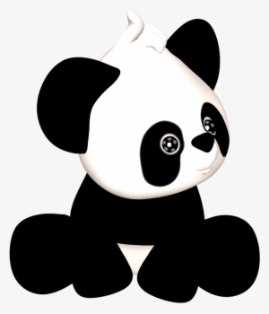Cute Panda Png Picture - Cartoon Panda With Transparent Background #1298384 Cute Panda Png Picture - Cartoon Panda With Transparent Background #1298384