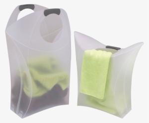 Laundry Basket Transparent "origami" - Laundry #1299359