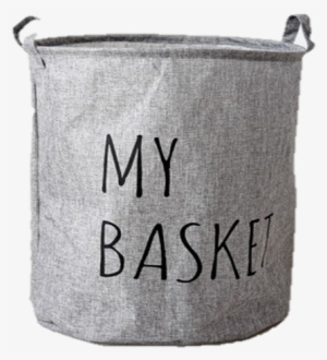 Gray Laundry Basket #1299412