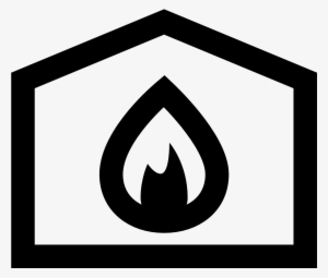 The Logo Is A Square With A Triangle Too Represent - Fire Station Icon #1299460