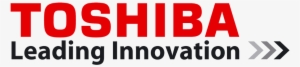 Toshiba Toshiba Logo Png - Toshiba Leading Innovation Logo #1299740
