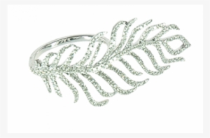 Djula Gold Leaf Feather Ring - Gold #1299830