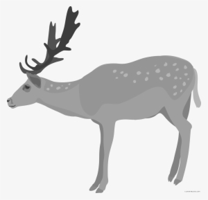 Clipart Fall Deer - Deer Clip Art Png #130006