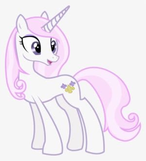 Fleur De Lis - My Little Pony Pink And White #130132