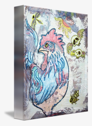 "rooster Road" By Laura Barbosa - Painting #130820