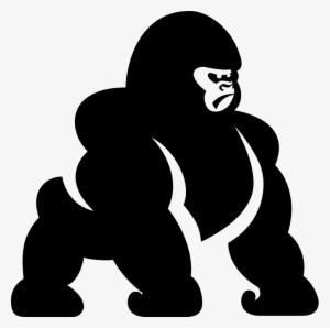 Gorilla Comments - Kissing Silhouette #131269