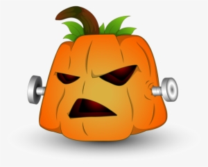 Scary Spooky Ja-ck O Lan-tern Face Pumpkin Png, Spooky Ja-ck OLan-tern Face  Png - Crella