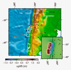 Epicenter Of The 2010 Chile Earthquake After Usgs , - Earthquake #132046