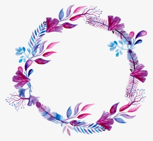 Purple Watercolor Wreath Ink Paint Flowers Freetoedit - Calendário 2018 Criativo #132104 Purple Watercolor Wreath Ink Paint Flowers Freetoedit - Calendário 2018 Criativo #132104