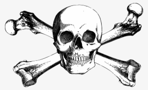 Skull And Bones Skull And Crossbones Drawing - Bones Drawing #132329