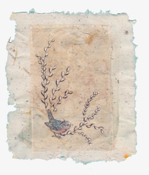 Pre-strung Zendala Traced Onto A Used Coffee Filter - Motif #132472