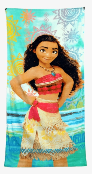Moana Towel - Disney Vaiana Aloha - Strandlaken - 70 X 120 Cm - Multi #132839