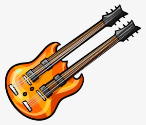 Guitar Neck Png Graphic Transparent - Club Penguin Codes Guitar #133239