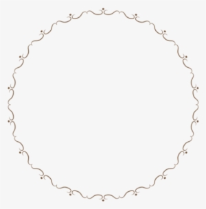 Free Png Circle Frame Png Images Transparent - Moldura Delicada Png #133439