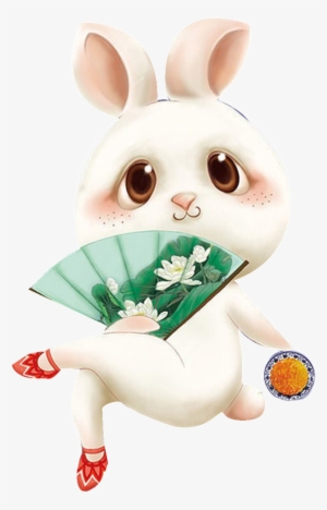 Mid Autumn Rabbit Fodder - Autumn Festival Moon Rabbit Png #133717