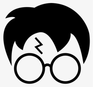 Catching Up With An Old Friend - Harry Potter Head Silhouette #133866