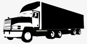 Truck Huge Vehicle Transportation Logistic - Silhouette Of A Truck #134011