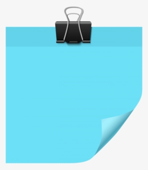 Free Png Sticky Note Blue Png Images Transparent - Portable Network Graphics #134035