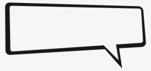 Comic Speech Bubble - Long Speech Bubble Png #134253