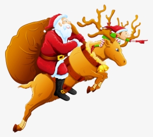 And Reindeer Png Gallery Yopriceville High View - Christmas Reindeer Png #134324