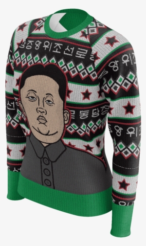 Kim Jong Un Xmas Cotton Women's Sweatshirt - Cardigan #134369 Kim Jong Un Xmas Cotton Women's Sweatshirt - Cardigan #134369