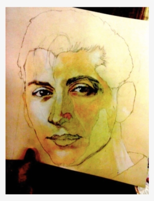 Hand Drawings And Paintings - Self-portrait #134680