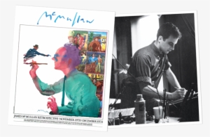 A Self-portrait For A Mcmullan Retrospective At The - John Mcmullan Lincoln Center Poster Art #134712