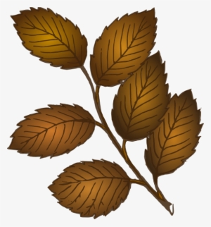 Fall Leaves Branch Svg Clip Arts 552 X 594 Px #135042