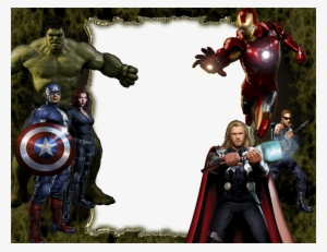 Avengers Frame - Avengers Frame Png #135090