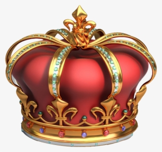 Png Gold And Red Crown Crown Transparent Png Crowns - Bronze Crown .png #135119