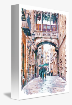"carrer Del Bisbe Barcelona" By Marian Voicu - Art & Prints #135163