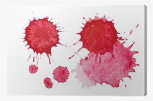 Abstract Painted Blots Watercolor Background On Paper - Macchie Acquerello Png #135302