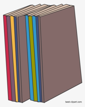 Set Of Books Free Clip Art Image - Book Sets Clip Art #135464