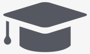 Academic Hat Png Hd - Education Icon Png Grey #135705