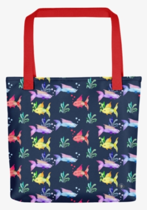 Watercolor Fish - Tote Bag #135939