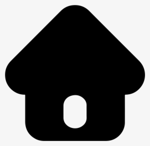 Home Icon Black - Wikimedia Commons #136198