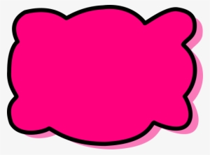 Pink Speech Bubble Png Clipart Stock - Clip Art #136441