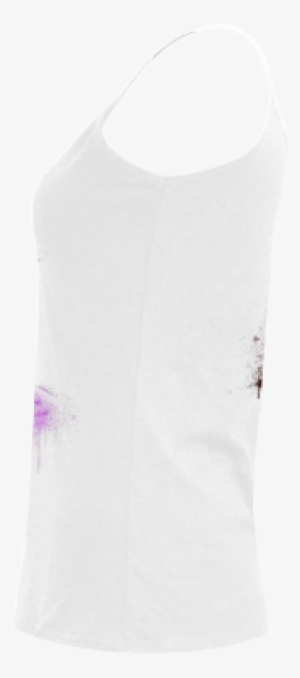 Watercolor Horse Women's Spaghetti Top (model - Active Tank #136738